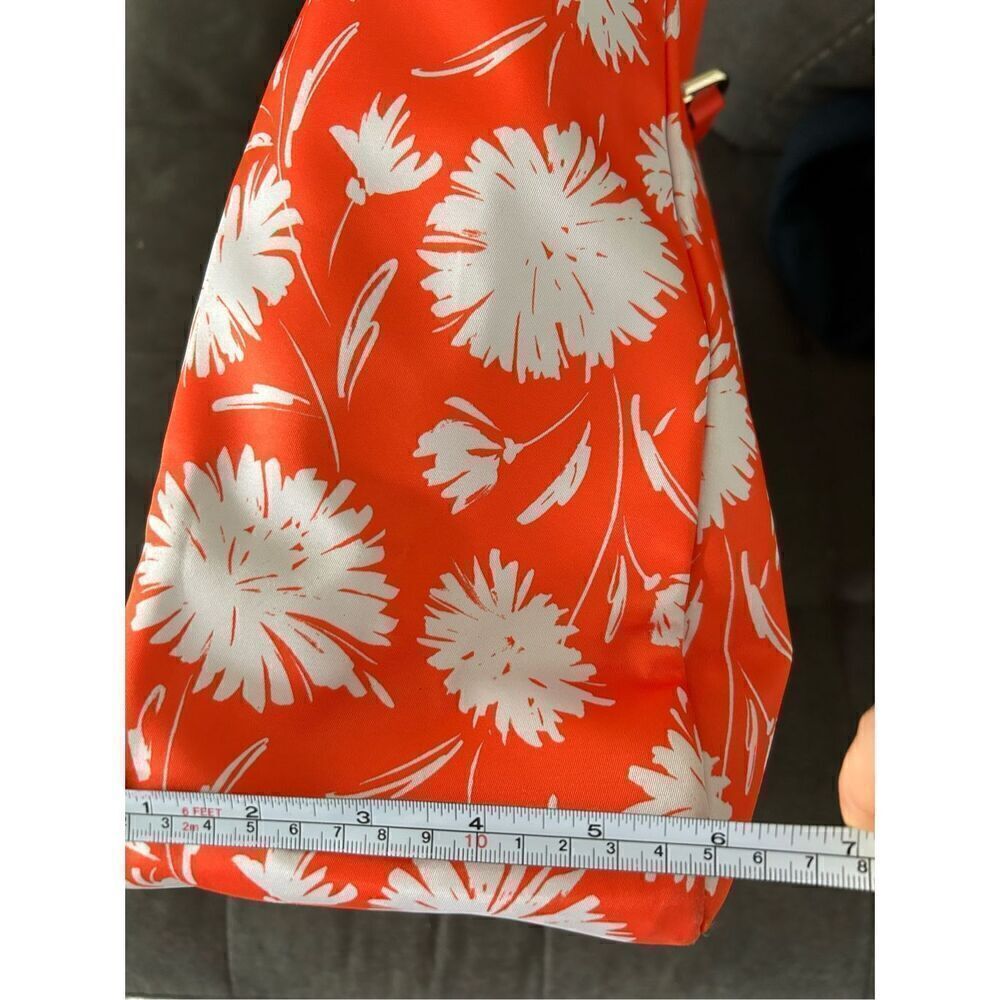 Kate spade large tote shoulder bag orange see pics for measurements . - Picture 11 of 12